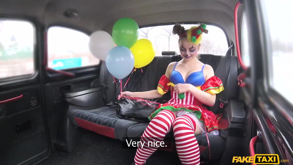 Cute St. Valentine clown Lady Bug fucked by Czech taxi driver ...