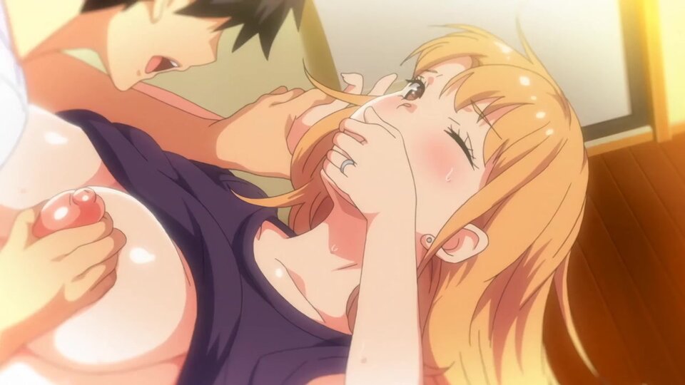 Busty anime redhead girl porn video / 