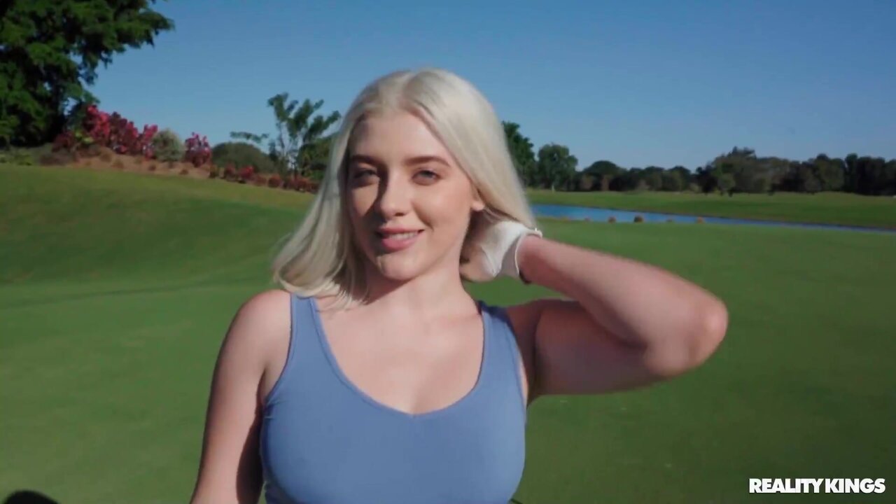 Golfing turned into shagging for Gia OhMy / Embed Player