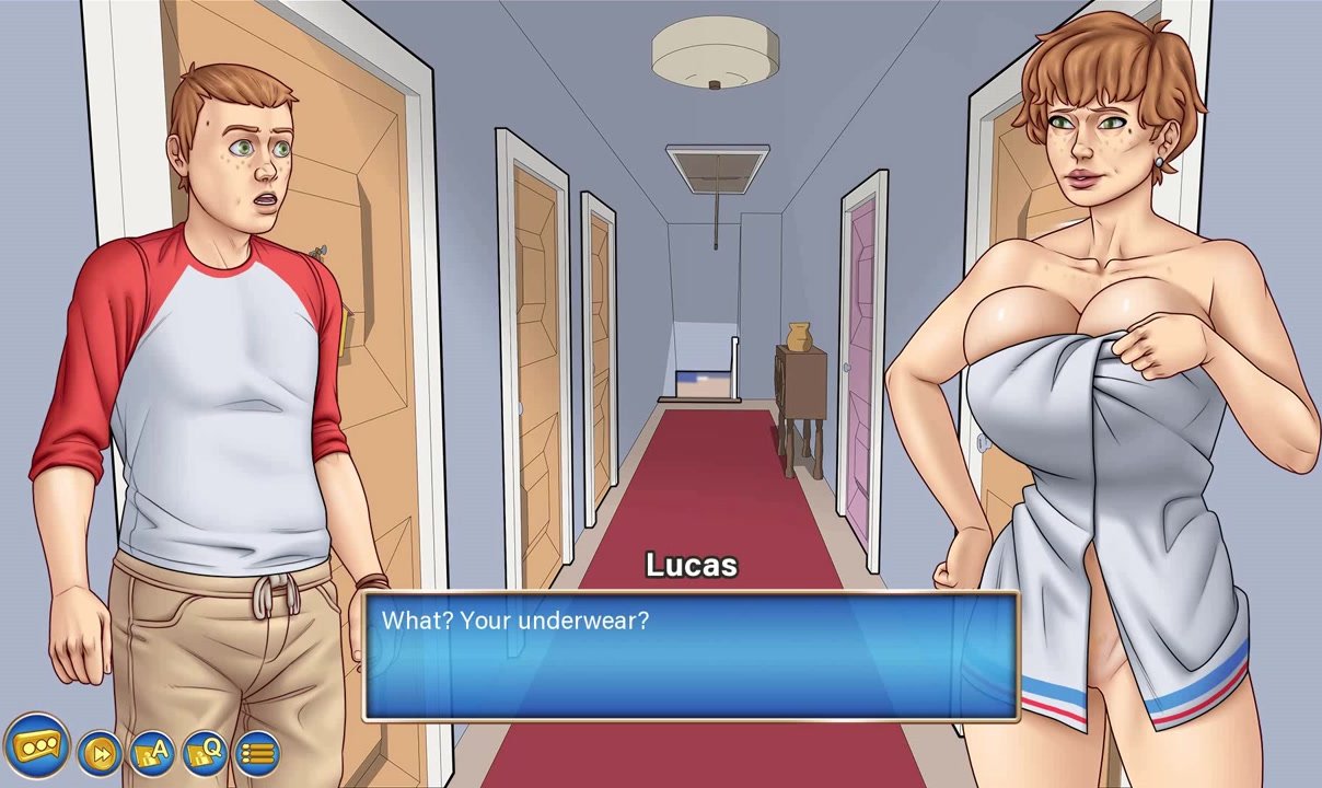 Landlady's naked surprise ignites wild, naughty passionate intimate play